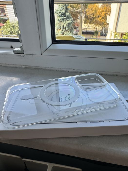 Husa Apple Clear Case with Magsafe Iphone 15 pro