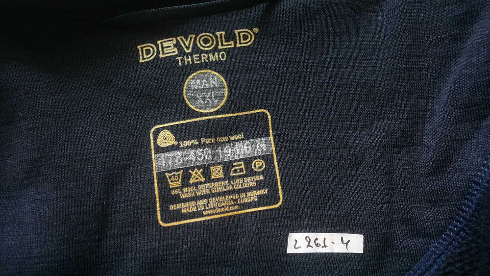 DEVOLD THERMO Jacket 100% PURE NEW WOOL размер XXL горница 100% Вълна - 2106