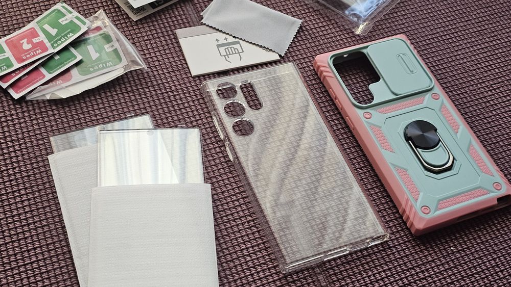 Стъклени протектори и кейсове за Samsung S23 Ultra