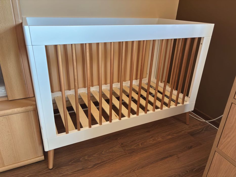 Дървена бебешка кошара Obaby Maya Mini 120x60