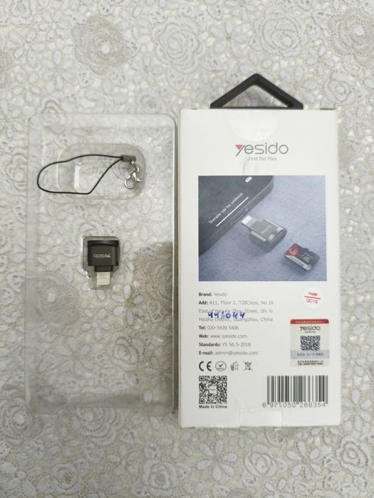 Iphone uchun micro fleshka adapter
