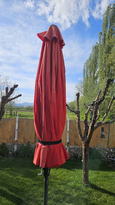 Umbrela terasa/gradina cu suport granit