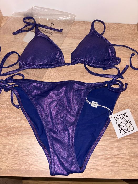 Costum de baie mov stelar 2 piese