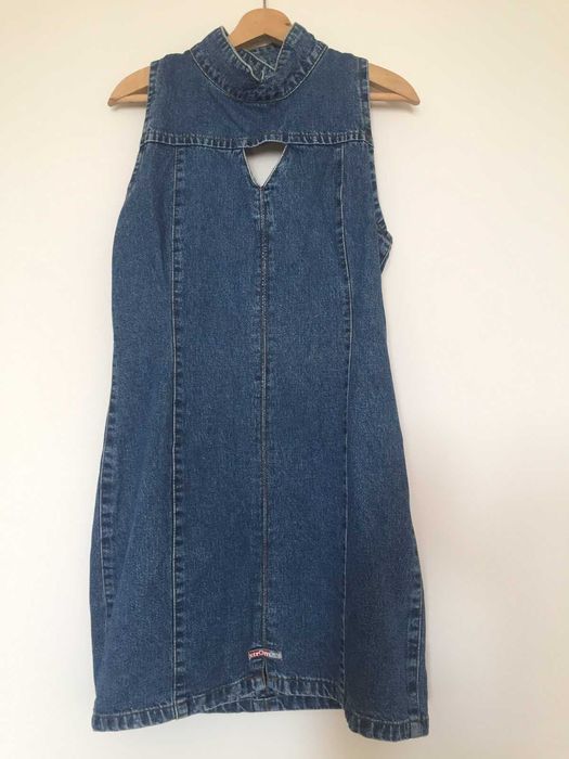 Бели Дамски Рокли/Гащеризон