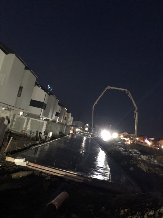 Turnari beton finisat mecanic elicopterizat