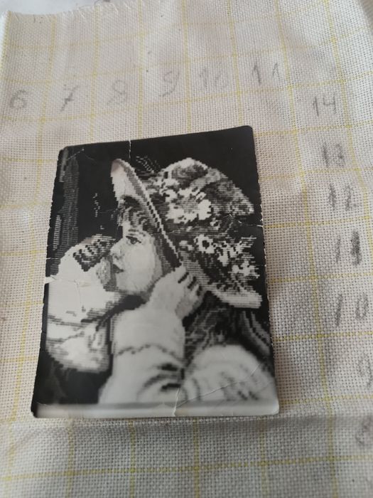 Голям гоблен ДОРИТА , малък Мадоната на Стефанова и Момичето с шапката