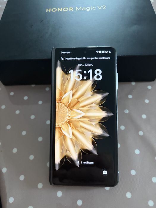Vand honor v2 inpecabil negru