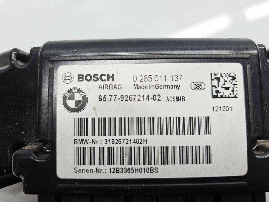 Calculator airbag  Bmw 1 (F20, F21) [Fabr 2011-2017] 9267214 2.0 N47D2