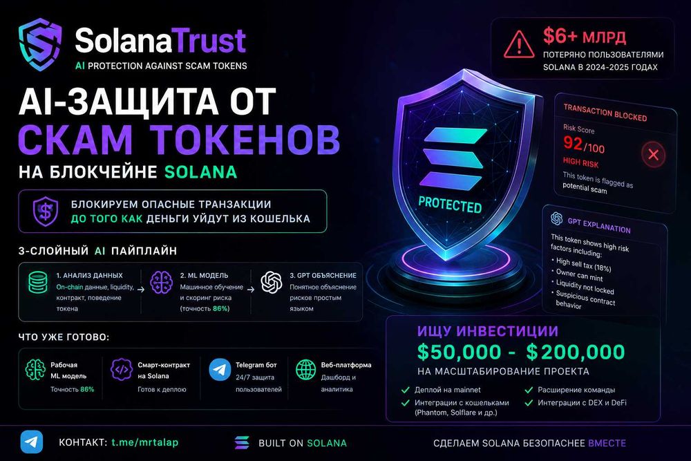 Ищу инвестора для крипто проекта