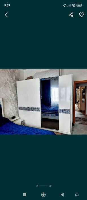 Шкаф купе большой вместительный