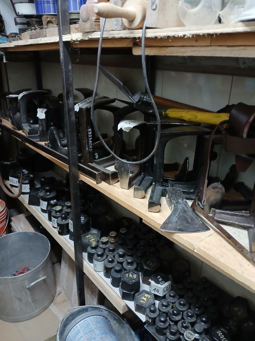 Greutăți cântar vechi