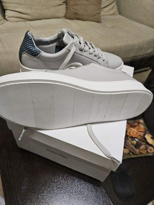 Calvin Klein мъжки спортно елегантни обувки от естествена кожа . 43 номер.