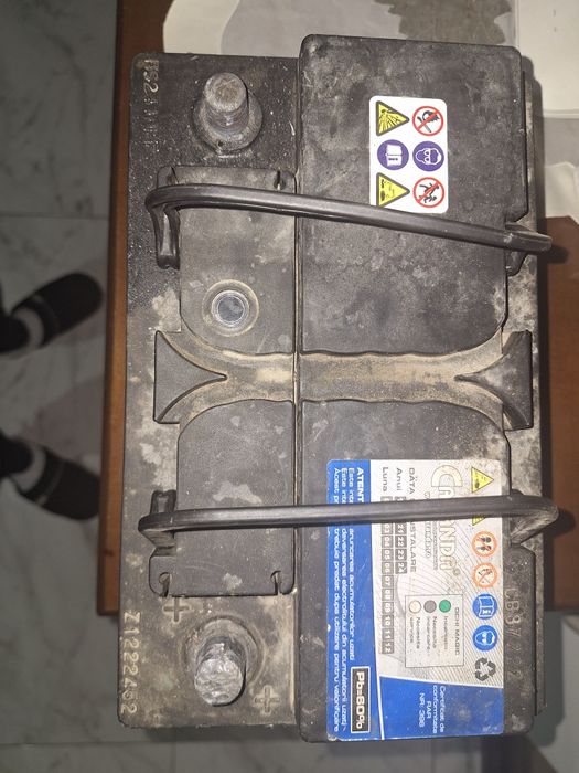 Baterie auto 75ah stare foarte bună