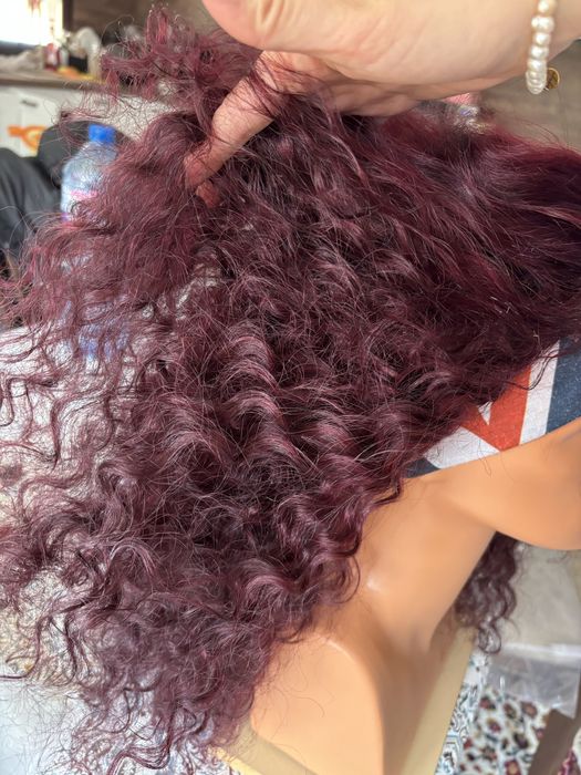 Перука от естествена коса