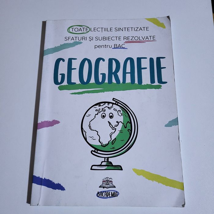 Cărți ajutătoare bacalaureat