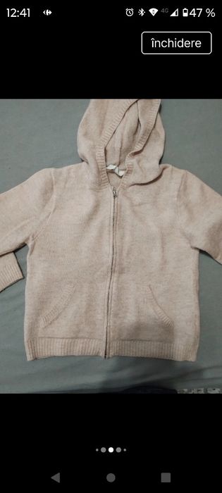 Hanorace fetita mar 140 C&A si H&M