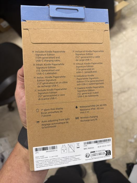 Amazon kindle paperwhite 12 nou sigilat 32gb signature edition