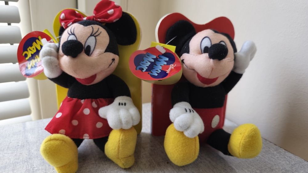 Комплект плюшени приказки Мики и Мини Маус