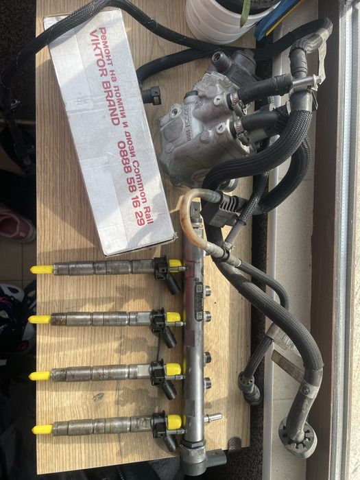 Дюзи,помпа,рейл и турбина