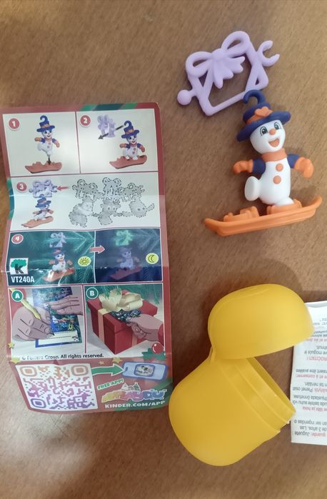 Скрепыши Marvel киндер игрушка-подвеска