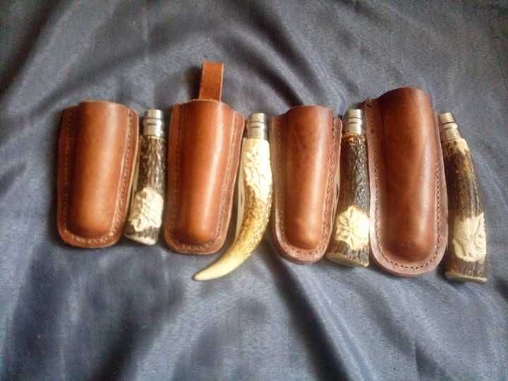 Cutite si Opinel corn de cerb