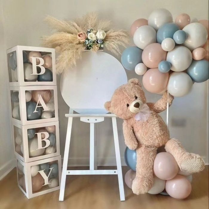 Украса за кръщене, погача, рожден ден или посрещане на бебе