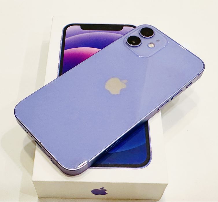 Apple iPhone 12 mini 128 GB Purple Перфектен !