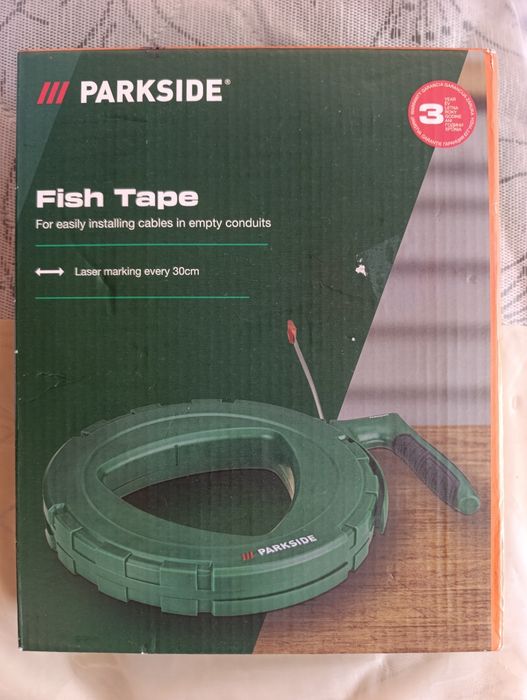 Parkside Fish Tape – инструмент за прокарване на кабели