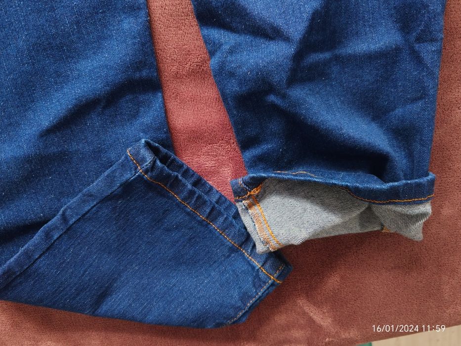 Blugi noi- dama bonprix mărimea L  - 40