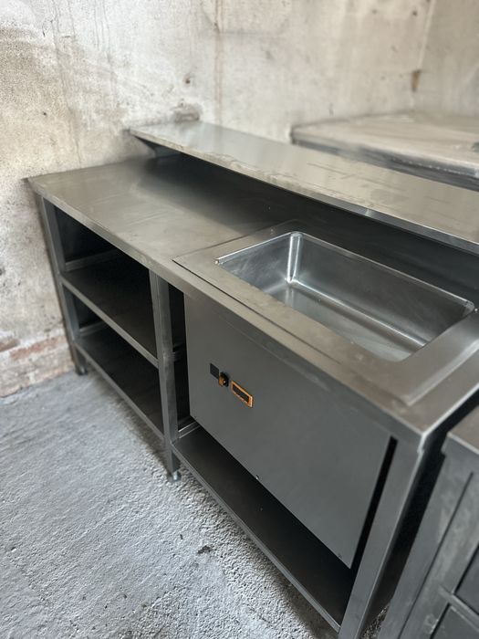 Работна маса алпака със саладета