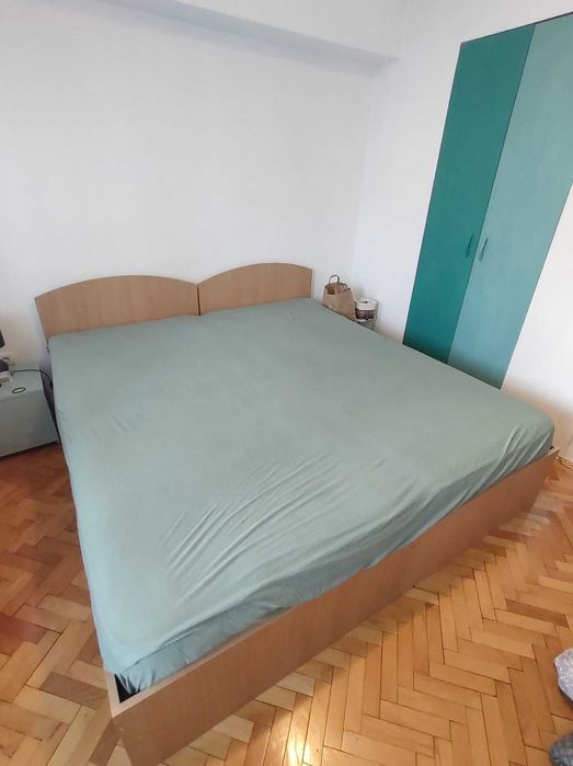 doua paturi pal 90/200 cu saltea
