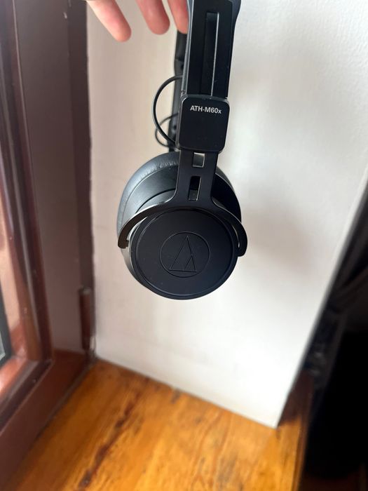 студийные наушники для сведения audio technica m60x