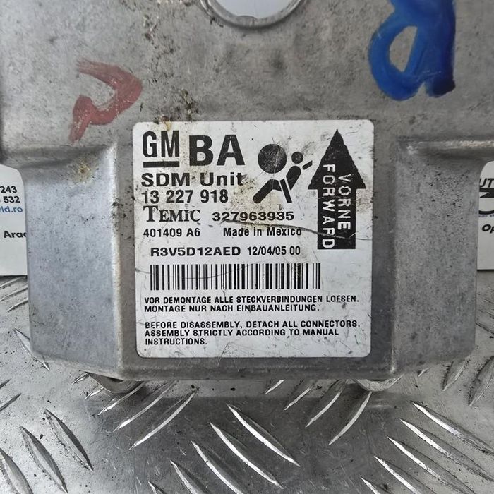Calculator airbag Opel Astra H GTC