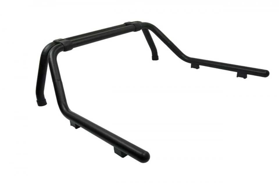 Rollbar Nissan Navara D40 2005-2014, negru, diam. teava 76 mm