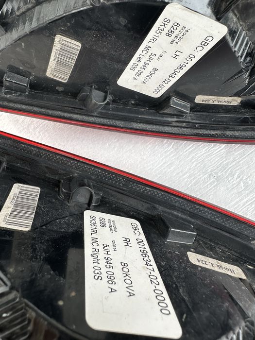 Stopuri skoda rapid facelift.cod:5jh945096.a.5jh945095.a.