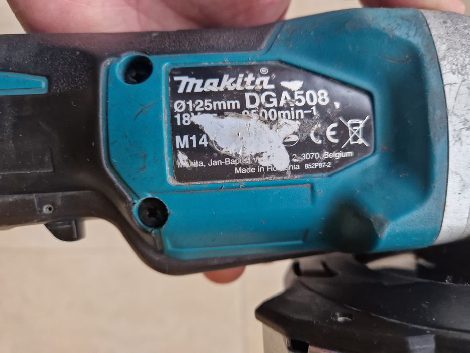 Makita DGA 508 - polizor unghiular 18 V