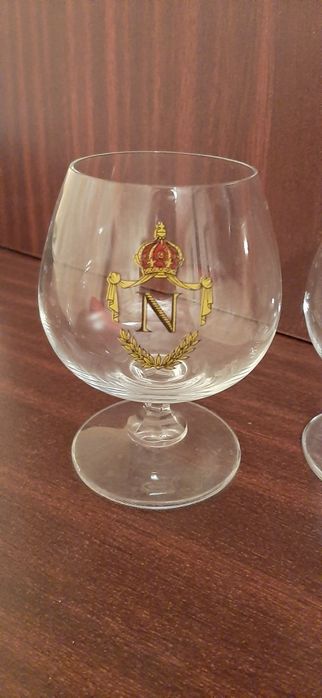 Фужеры для коньяка  Наполеонки хрусталь Чехословакия  -комплект - 6 шт