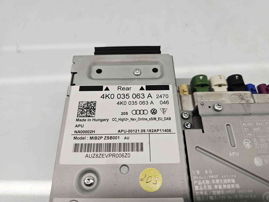Unitate multimedia Audi A6 (4A2, C8) S-line [Fabr 2018-2025] 4K003506