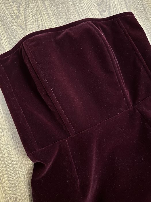 Rochie de seara burgundy