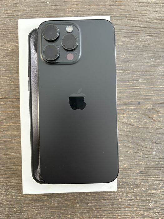 iPhone 15 Pro Max Black Titanium, 256 GB, Ca nou