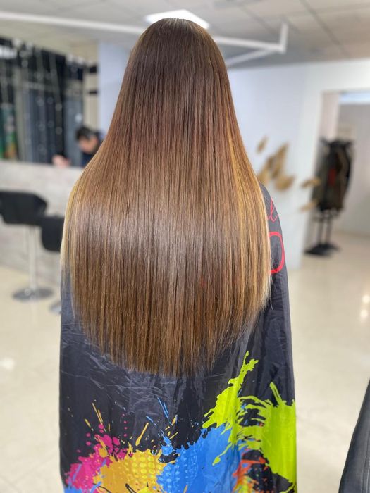 Наращивание волос премиального качества