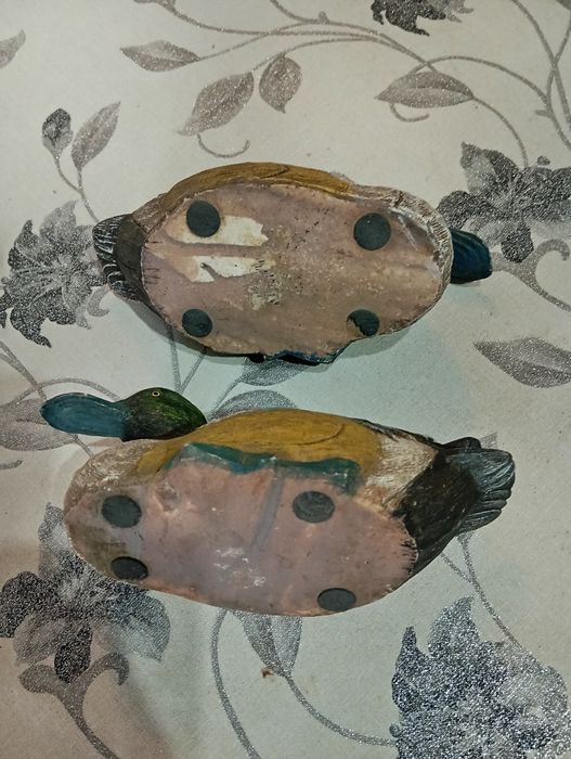 Set două Rațe din lemn