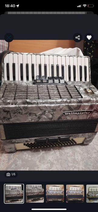 Аккордеоны баяны