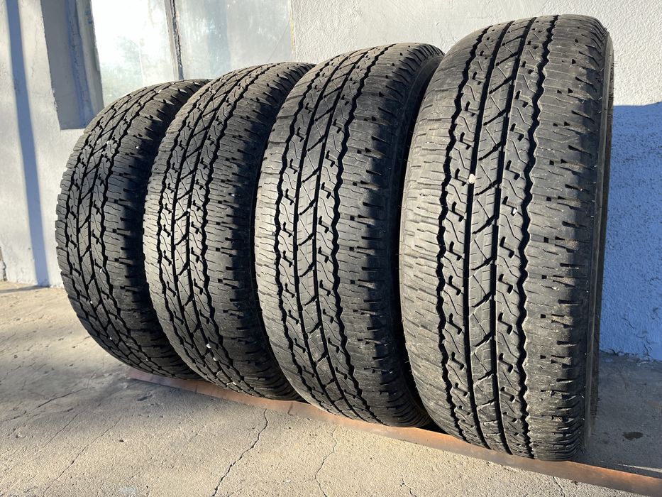 4 бр. гуми за джип 265/65/17 Bridgestone DOT 3622 6-7 mm