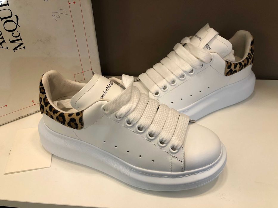 Alexander McQueen 35,5 new color leopard, originali, full box
