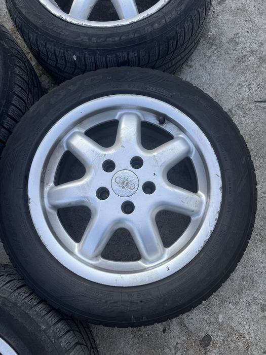 Джанти с зимни гуми за audi 205/55/16