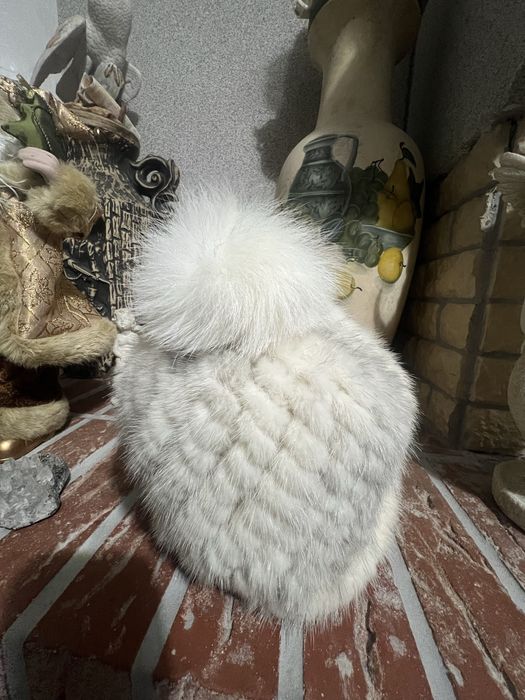 Vand caciulă de blană naturală