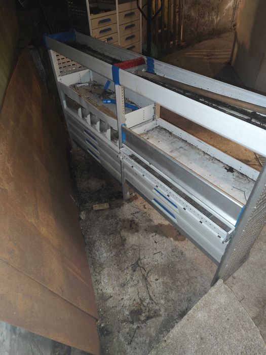 Шкафове за инструменти  за бус