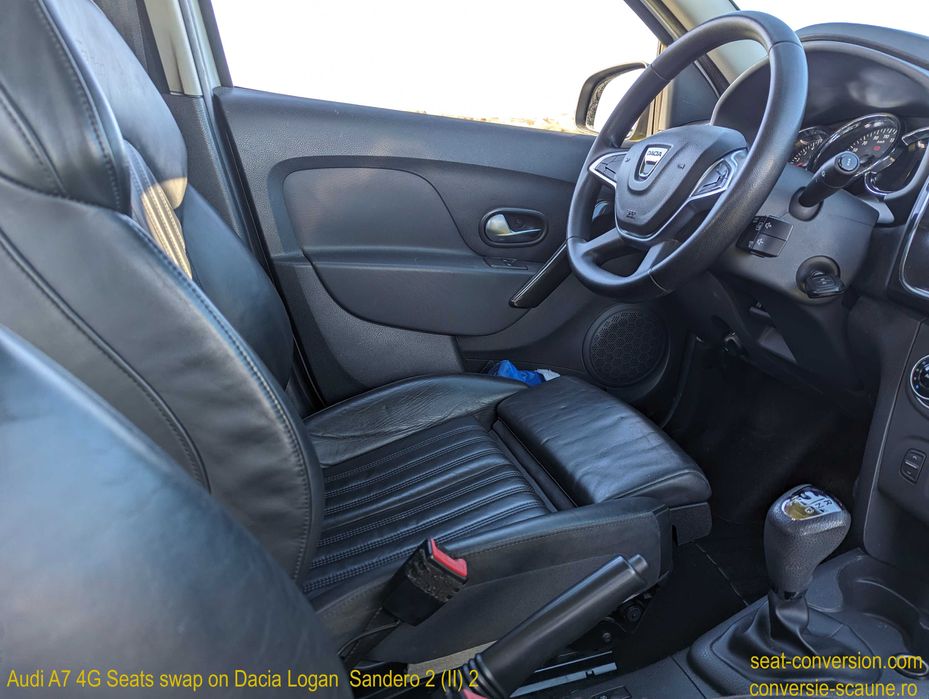 Sistem adaptare scaune de Audi A7 4G pe Logan Duster Sandero