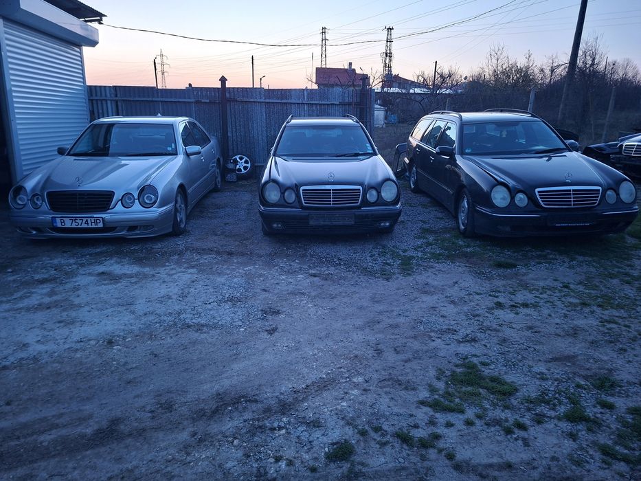 Мерцедес w210 на части